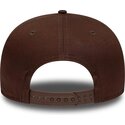 new-era-flat-brim-9fifty-original-fit-league-essential-new-york-yankees-mlb-brown-snapback-cap