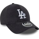 new-era-curved-brim-9forty-m-crown-fleece-los-angeles-dodgers-mlb-grey-snapback-cap