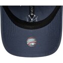 new-era-curved-brim-blue-logo-9twenty-washed-midi-logo-new-york-yankees-mlb-blue-adjustable-cap