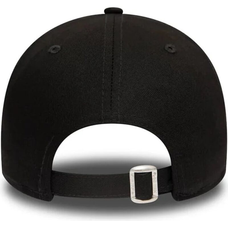 new-era-curved-brim-black-logo-9forty-league-essential-los-angeles-dodgers-mlb-black-adjustable-cap new-era-curved-brim-black-logo-9forty-league-essential-los-angeles-dodgers-mlb-black-adjustable-cap