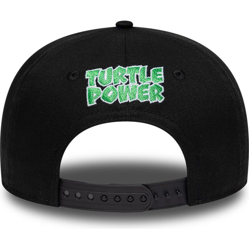 new-era-flat-brim-youth-9fifty-cowabunga-pizza-teenage-mutant-ninja-turtles-black-snapback-cap new-era-flat-brim-youth-9fifty-cowabunga-pizza-teenage-mutant-ninja-turtles-black-snapback-cap