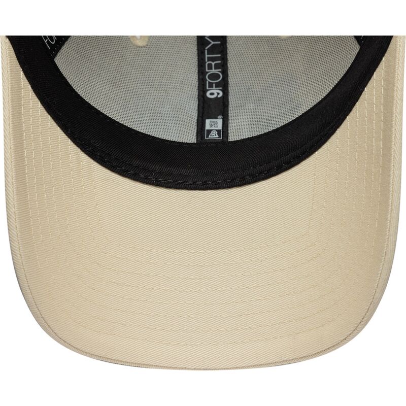 new-era-curved-brim-women-9forty-rose-sequin-new-york-yankees-mlb-beige-snapback-cap