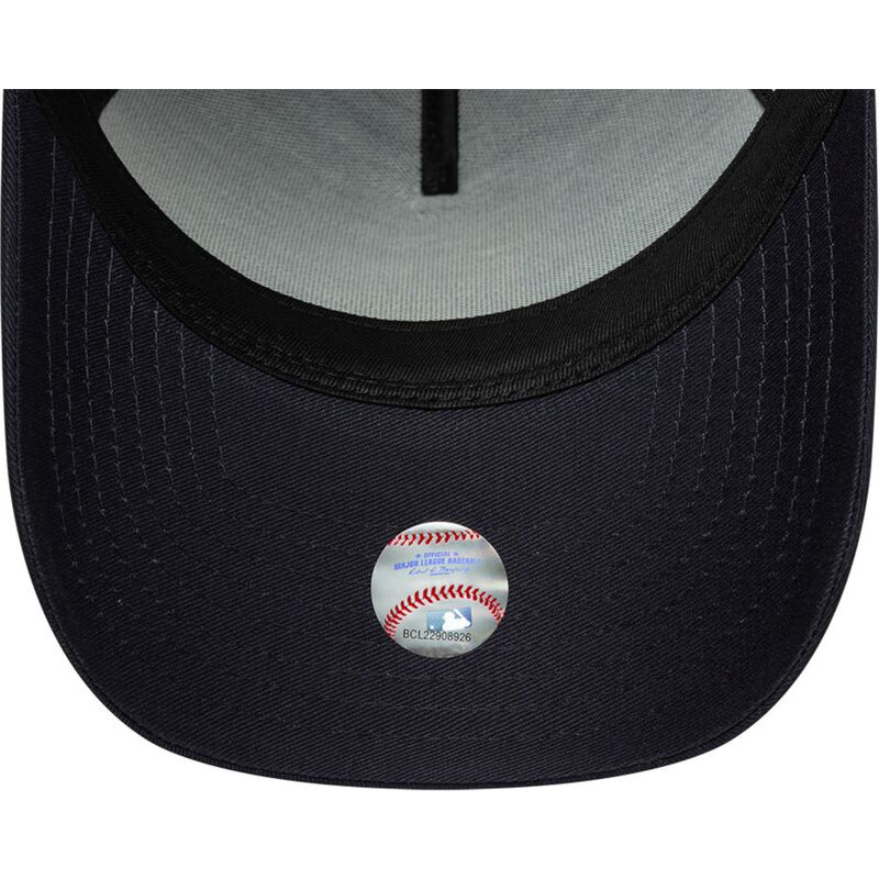 new-era-curved-brim-golden-logo-e-frame-metallic-outline-los-angeles-dodgers-mlb-navy-blue-snapback-cap
