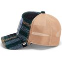 goorin-bros-stuffed-rabbit-bunny-double-stuffed-the-farm-green-and-beige-trucker-hat