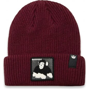Goorin Bros. Monkey Bananas Double Stuffed The Farm Maroon Beanie
