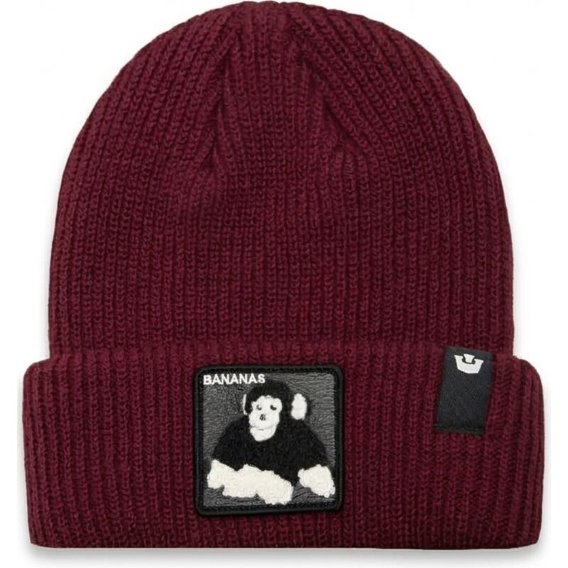 goorin-bros-monkey-bananas-double-stuffed-the-farm-maroon-beanie