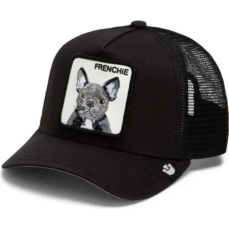goorin-bros-youth-french-bulldog-frenchie-original-recipe-the-farm-black-trucker-hat goorin-bros-youth-french-bulldog-frenchie-original-recipe-the-farm-black-trucker-hat