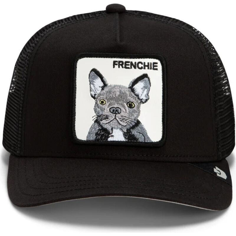 goorin-bros-youth-french-bulldog-frenchie-original-recipe-the-farm-black-trucker-hat goorin-bros-youth-french-bulldog-frenchie-original-recipe-the-farm-black-trucker-hat