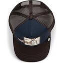 goorin-bros-over-the-line-squirrel-out-of-bounds-nuts-the-farm-brown-and-navy-blue-trucker-hat