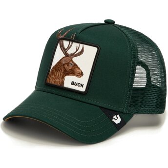 Goorin Bros. Deer Over the Line Buck Out Of Bounds The Farm Green Trucker Hat