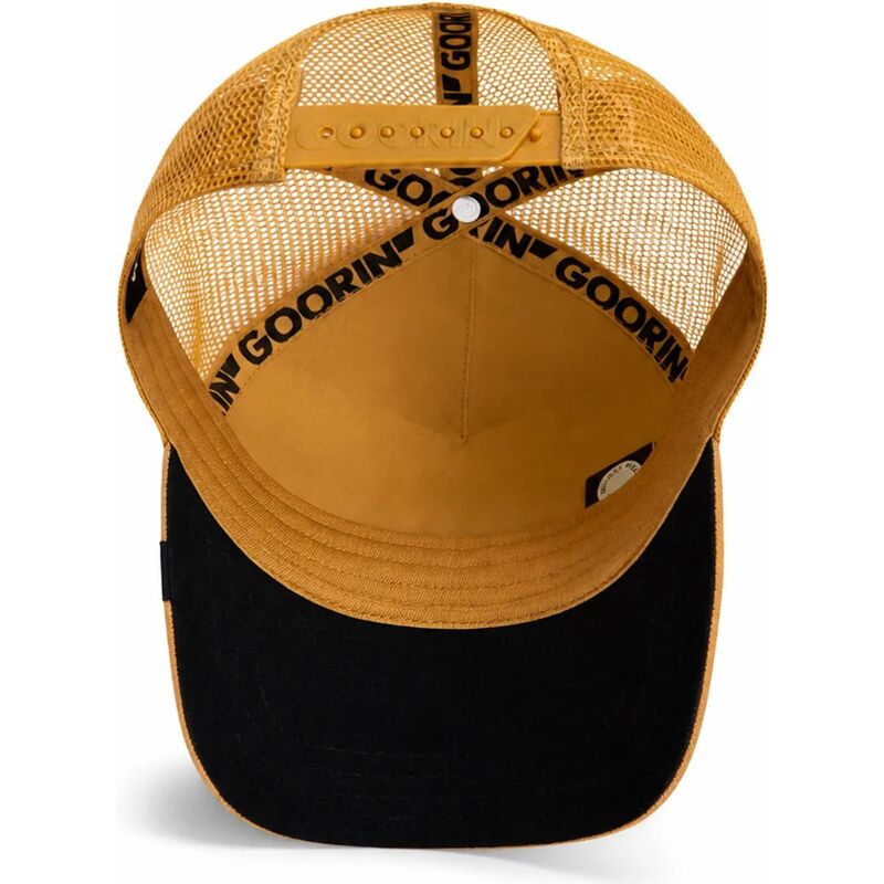 goorin-bros-scorpion-scorpion-badlands-deadly-the-farm-brown-trucker-hat goorin-bros-scorpion-scorpion-badlands-deadly-the-farm-brown-trucker-hat