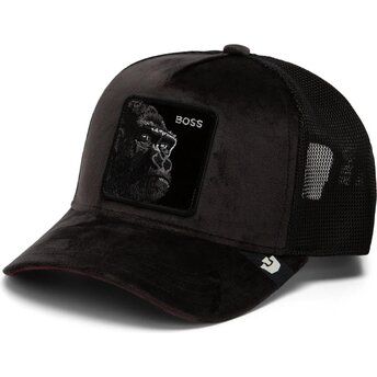 Goorin Bros. Gorilla Velour Boss The Farm Black Trucker Hat