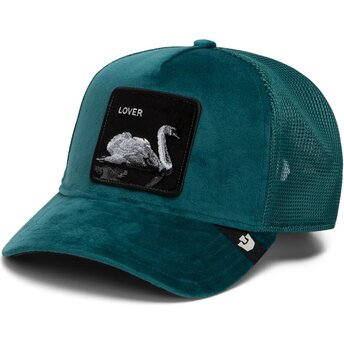 Goorin Bros. Swan Velour Lover The Farm Green Trucker Hat