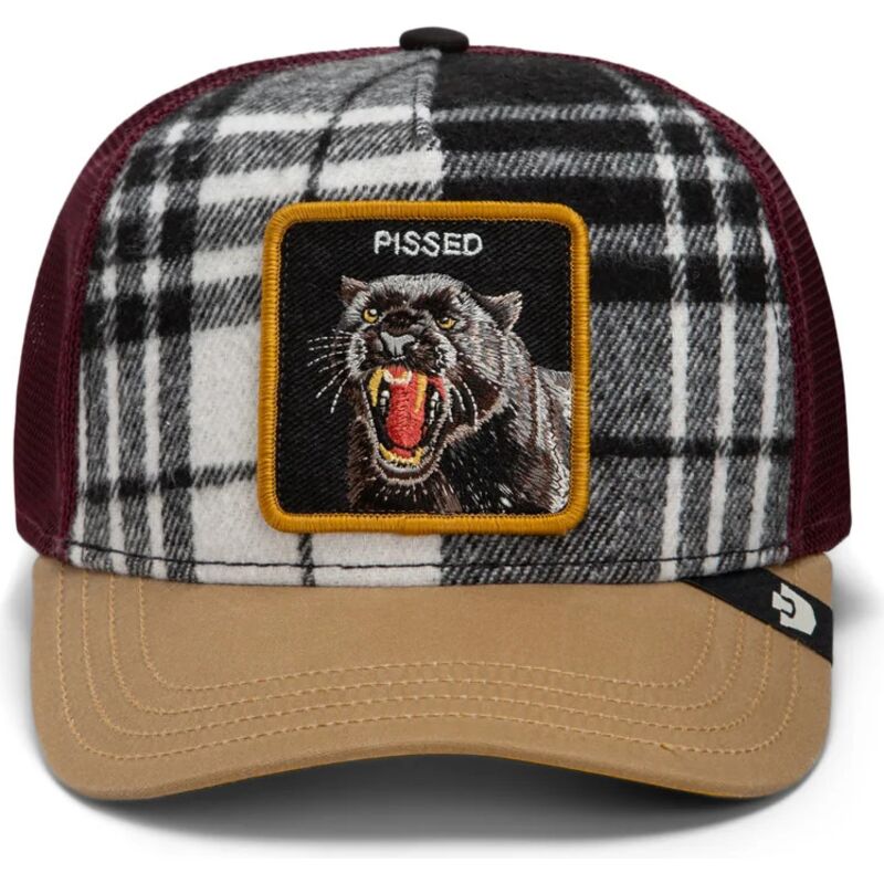 goorin-bros-brit-panther-check-mate-pissed-the-farm-multicolor-trucker-hat goorin-bros-brit-panther-check-mate-pissed-the-farm-multicolor-trucker-hat