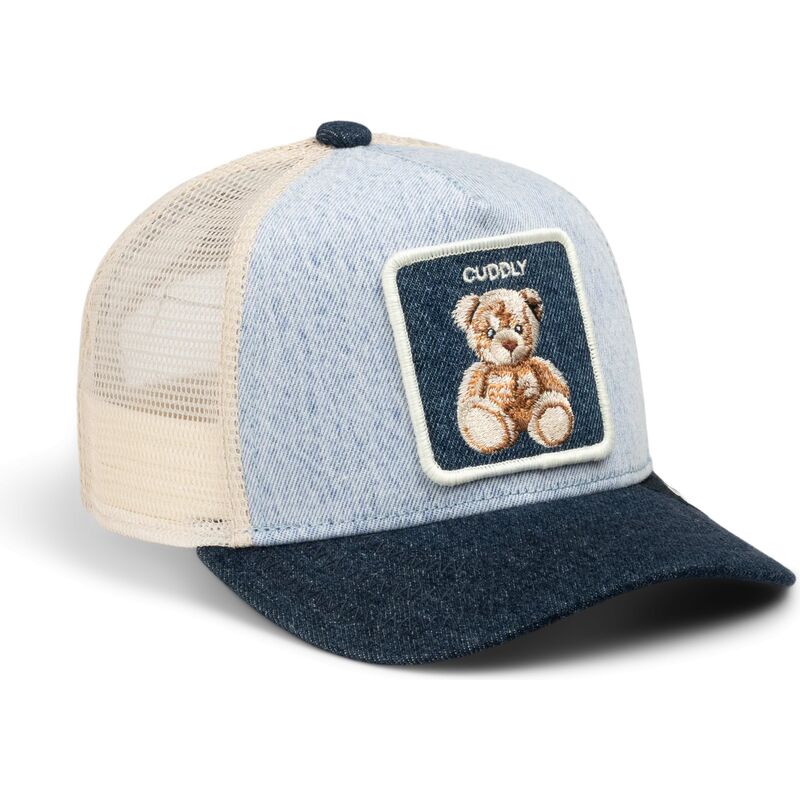 goorin-bros-teddy-bear-cuddly-denim-after-dark-the-farm-blue-trucker-hat goorin-bros-teddy-bear-cuddly-denim-after-dark-the-farm-blue-trucker-hat