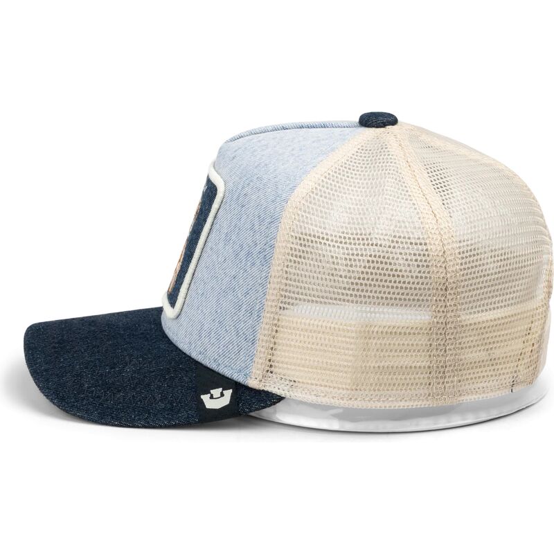 goorin-bros-teddy-bear-cuddly-denim-after-dark-the-farm-blue-trucker-hat goorin-bros-teddy-bear-cuddly-denim-after-dark-the-farm-blue-trucker-hat