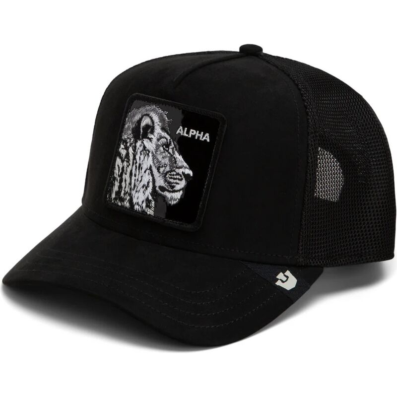 goorin-bros-black-out-lion-blackened-metallic-alpha-the-farm-black-trucker-hat