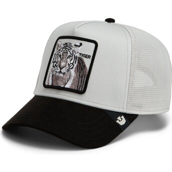 Goorin Bros. Suede Tiger Microsuede The Farm Grey and Black Trucker Hat