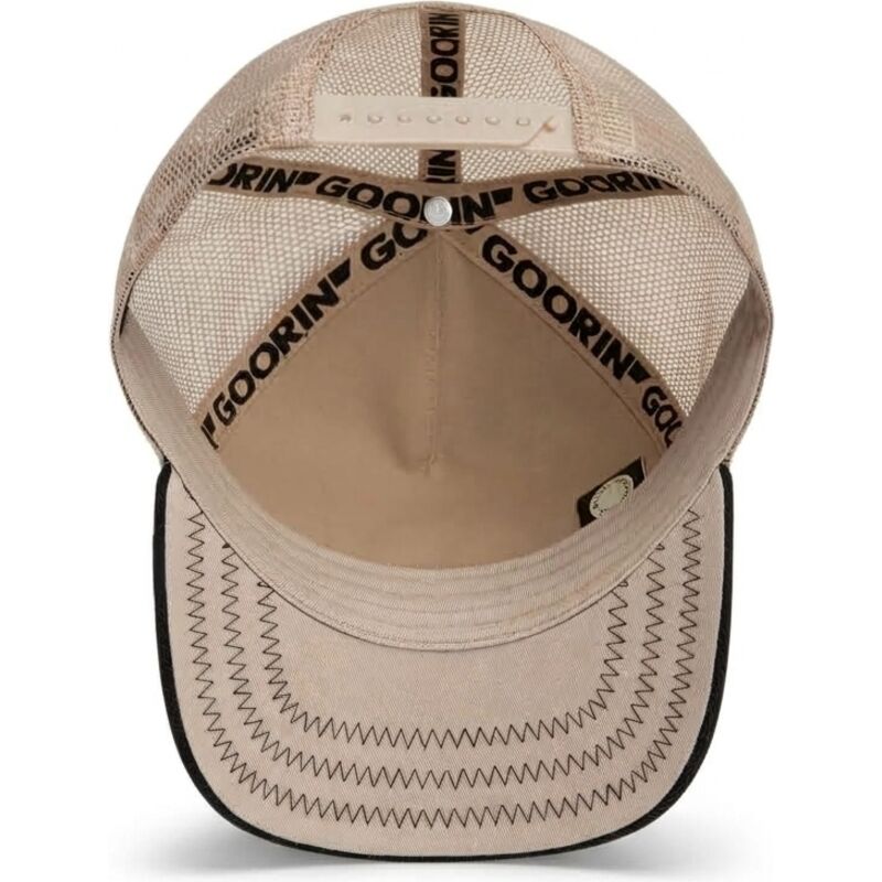 goorin-bros-skull-cancelled-rocker-denim-after-dark-the-farm-black-and-beige-trucker-hat goorin-bros-skull-cancelled-rocker-denim-after-dark-the-farm-black-and-beige-trucker-hat
