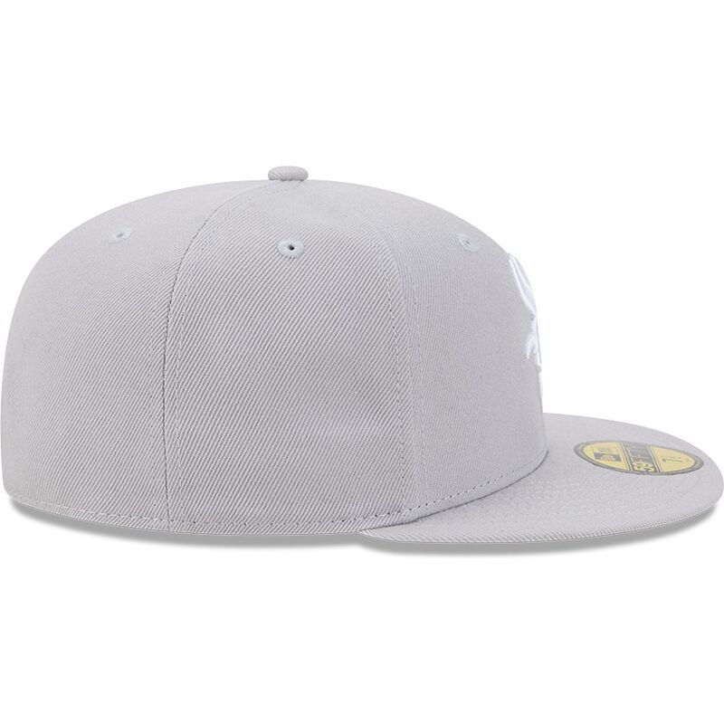 new-era-flat-brim-59fifty-side-script-chicago-white-sox-mlb-grey-fitted-cap