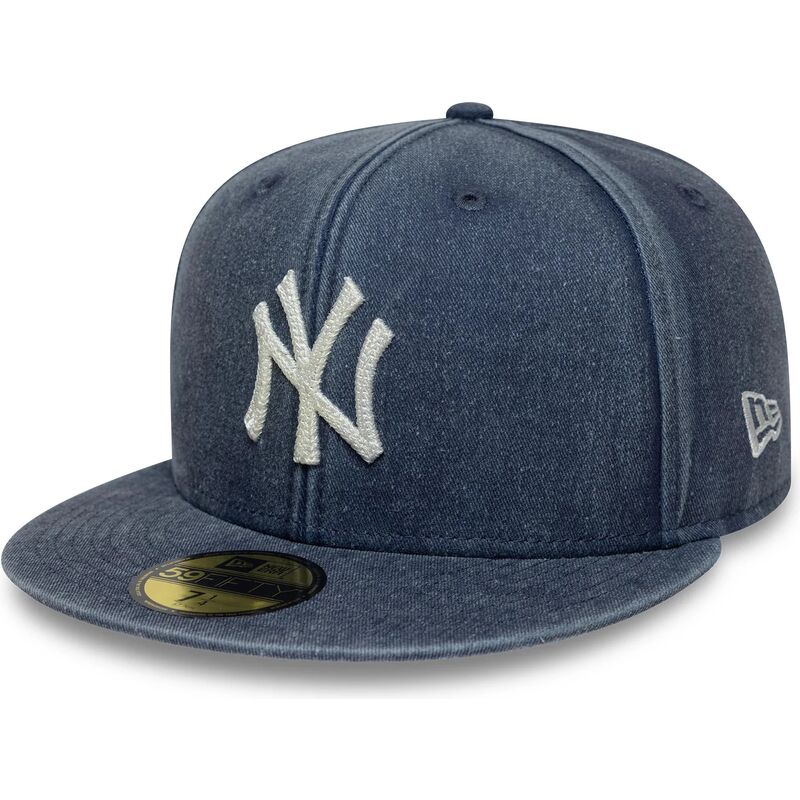 new-era-flat-brim-59fifty-washed-new-york-yankees-mlb-navy-blue-fitted-cap