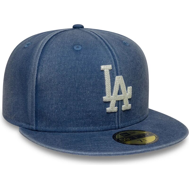 new-era-flat-brim-59fifty-washed-los-angeles-dodgers-mlb-blue-fitted-cap