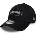 new-era-curved-brim-9forty-gem-patch-distress-alone-black-adjustable-cap