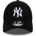 new-era-curved-brim-9forty-entry-cord-new-york-yankees-mlb-black-snapback-cap