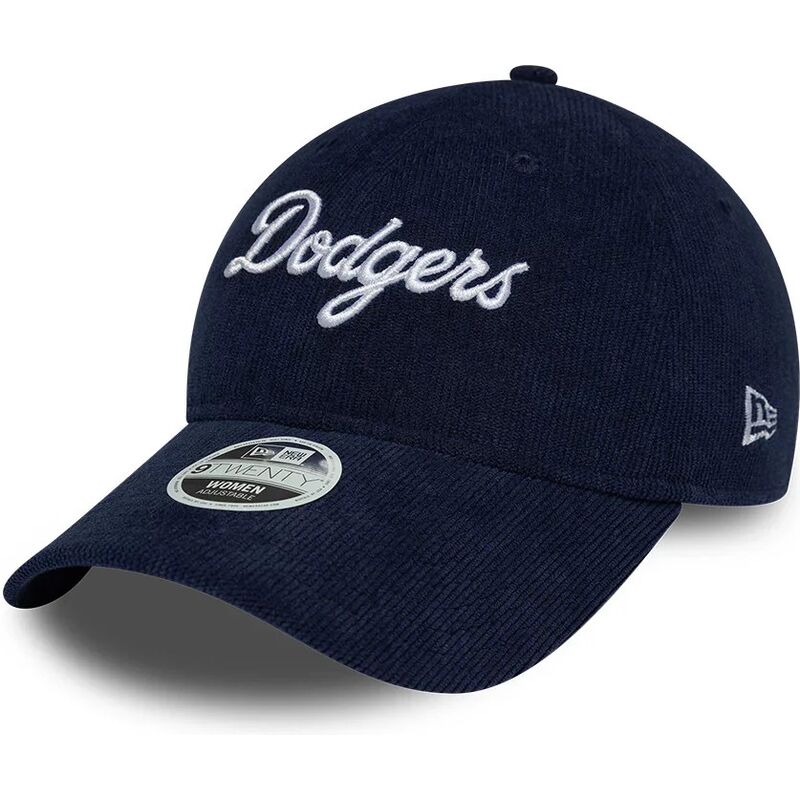 new-era-curved-brim-women-9twenty-cord-script-los-angeles-dodgers-mlb-navy-blue-adjustable-cap new-era-curved-brim-women-9twenty-cord-script-los-angeles-dodgers-mlb-navy-blue-adjustable-cap