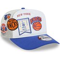 new-era-hardwood-classics-9fifty-a-frame-precurved-new-york-knicks-nba-white-and-blue-trucker-hat