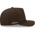 new-era-curved-brim-9fifty-a-frame-precurved-visor-pin-atlanta-braves-mlb-brown-snapback-cap