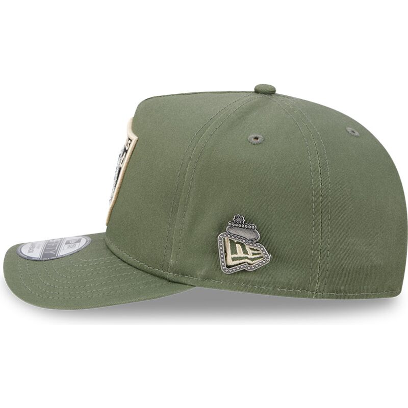 new-era-curved-brim-9fifty-a-frame-precurved-side-pin-las-vegas-raiders-nfl-green-snapback-cap
