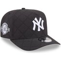 new-era-curved-brim-9fifty-a-frame-precurved-checkered-new-york-yankees-mlb-black-snapback-cap