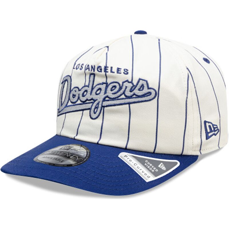 new-era-curved-brim-19twenty-pinstripe-los-angeles-dodgers-mlb-blue-and-white-snapback-cap new-era-curved-brim-19twenty-pinstripe-los-angeles-dodgers-mlb-blue-and-white-snapback-cap