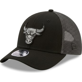 New Era Curved Brim 39THIRTY M-Crown Neo Chicago Bulls NBA Black Fitted Cap