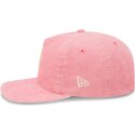 new-era-curved-brim-19twenty-precurved-corduroy-pastel-los-angeles-dodgers-mlb-pink-adjustable-cap