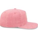 new-era-curved-brim-19twenty-precurved-corduroy-pastel-new-york-yankees-mlb-pink-adjustable-cap