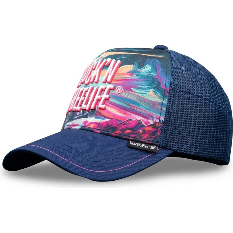 rocknfreelife-n243-ride-or-die-blue-trucker-hat