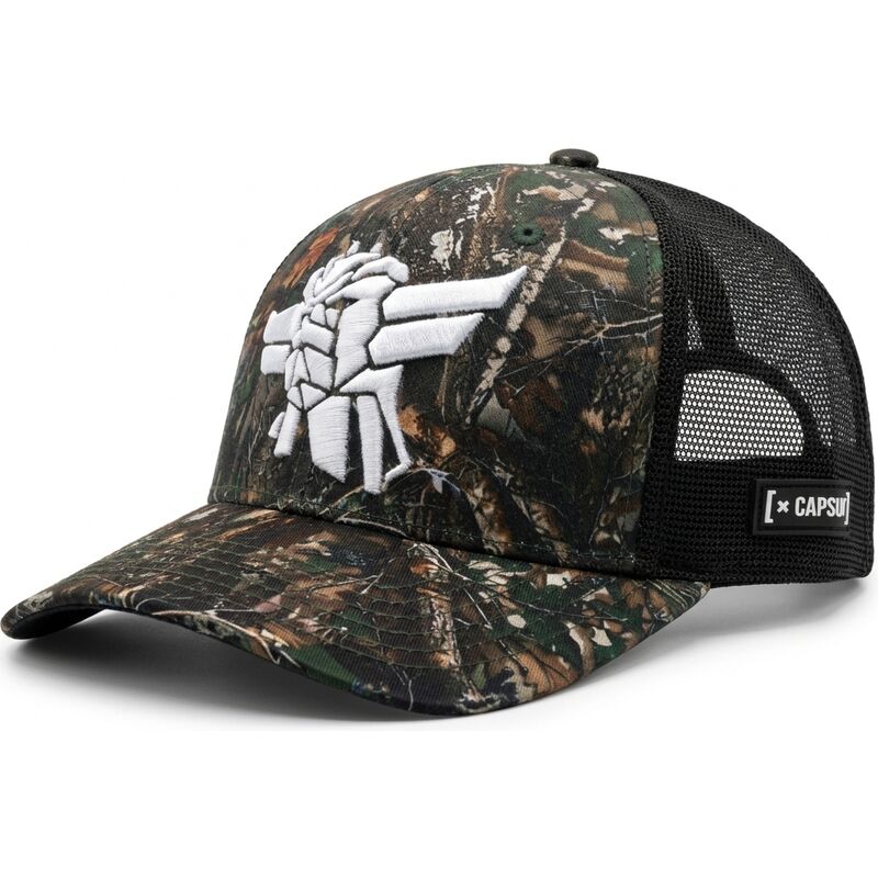capslab-robot-grendizer-gol8-cam-camouflage-and-black-trucker-hat
