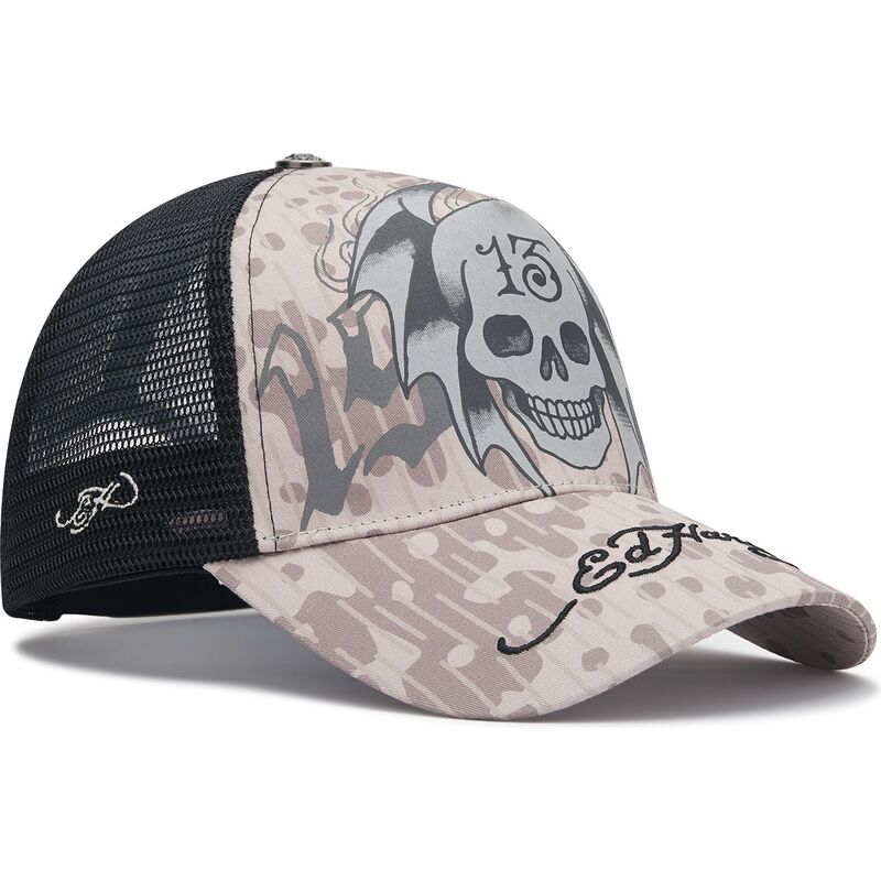 ed-hardy-13-skull-grey-and-black-trucker-hat