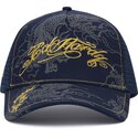 ed-hardy-outline-dragons-navy-blue-trucker-hat