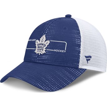 Fanatics Structured Meshback Toronto Maple Leafs NHL Blue and White Trucker Hat