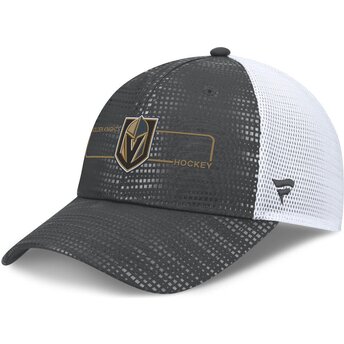 Fanatics Structured Meshback Vegas Golden Knights NHL Grey and White Trucker Hat