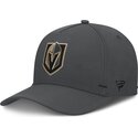 fanatics-curved-brim-structured-a-frame-vegas-golden-knights-nhl-grey-and-black-snapback-cap