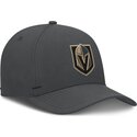 fanatics-curved-brim-structured-a-frame-vegas-golden-knights-nhl-grey-and-black-snapback-cap