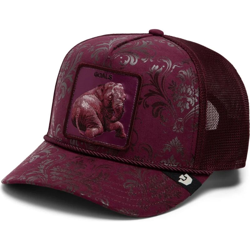 goorin-bros-elephant-goals-gilded-beast-the-farm-maroon-trucker-hat