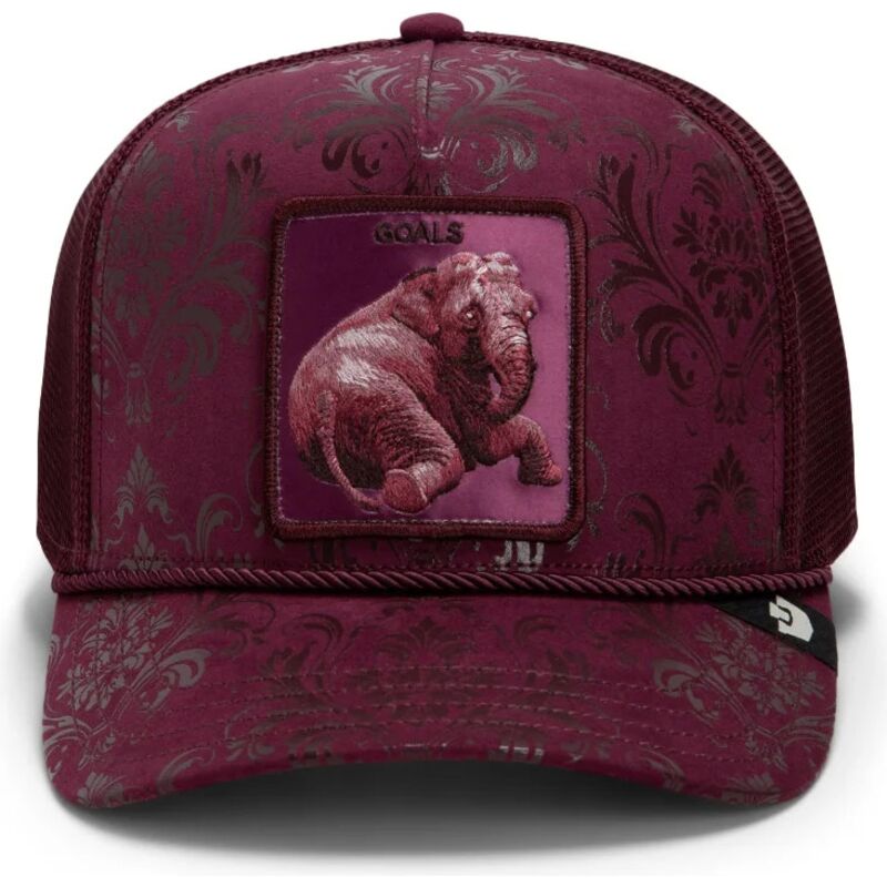 goorin-bros-elephant-goals-gilded-beast-the-farm-maroon-trucker-hat