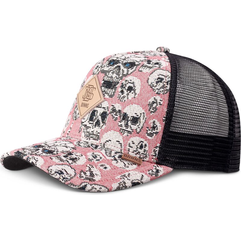 djinns-hft-crasy-sofa-skull-pink-and-black-trucker-hat djinns-hft-crasy-sofa-skull-pink-and-black-trucker-hat