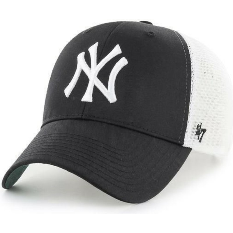 47-brand-mlb-new-york-yankees-black-trucker-hat