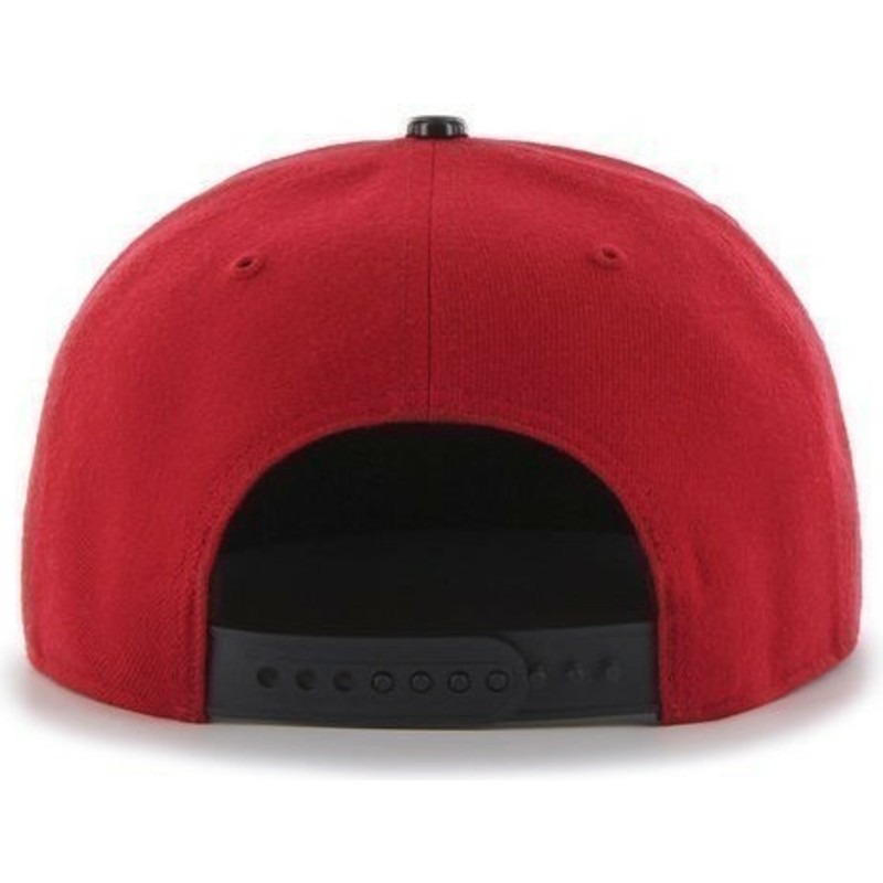 47-brand-flat-brim-shiny-visor-mlb-new-york-yankees-red-snapback-cap